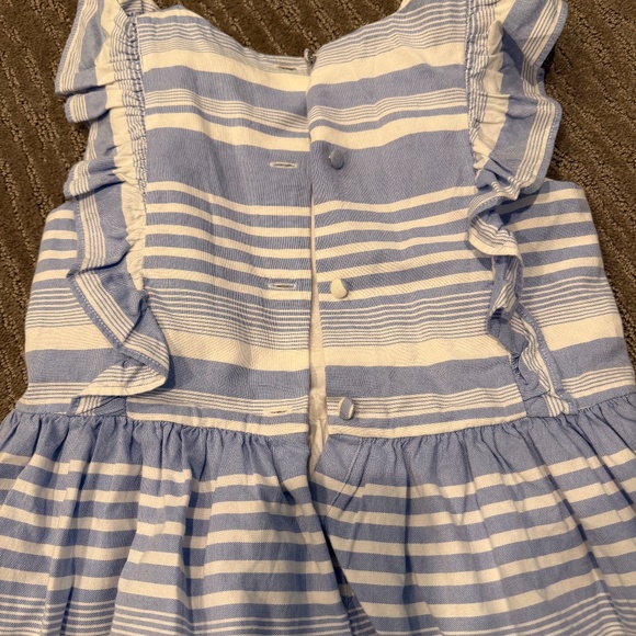 Ralph Lauren Striped Sleeveless Dress Girls Size 8 - Picture 5 of 6